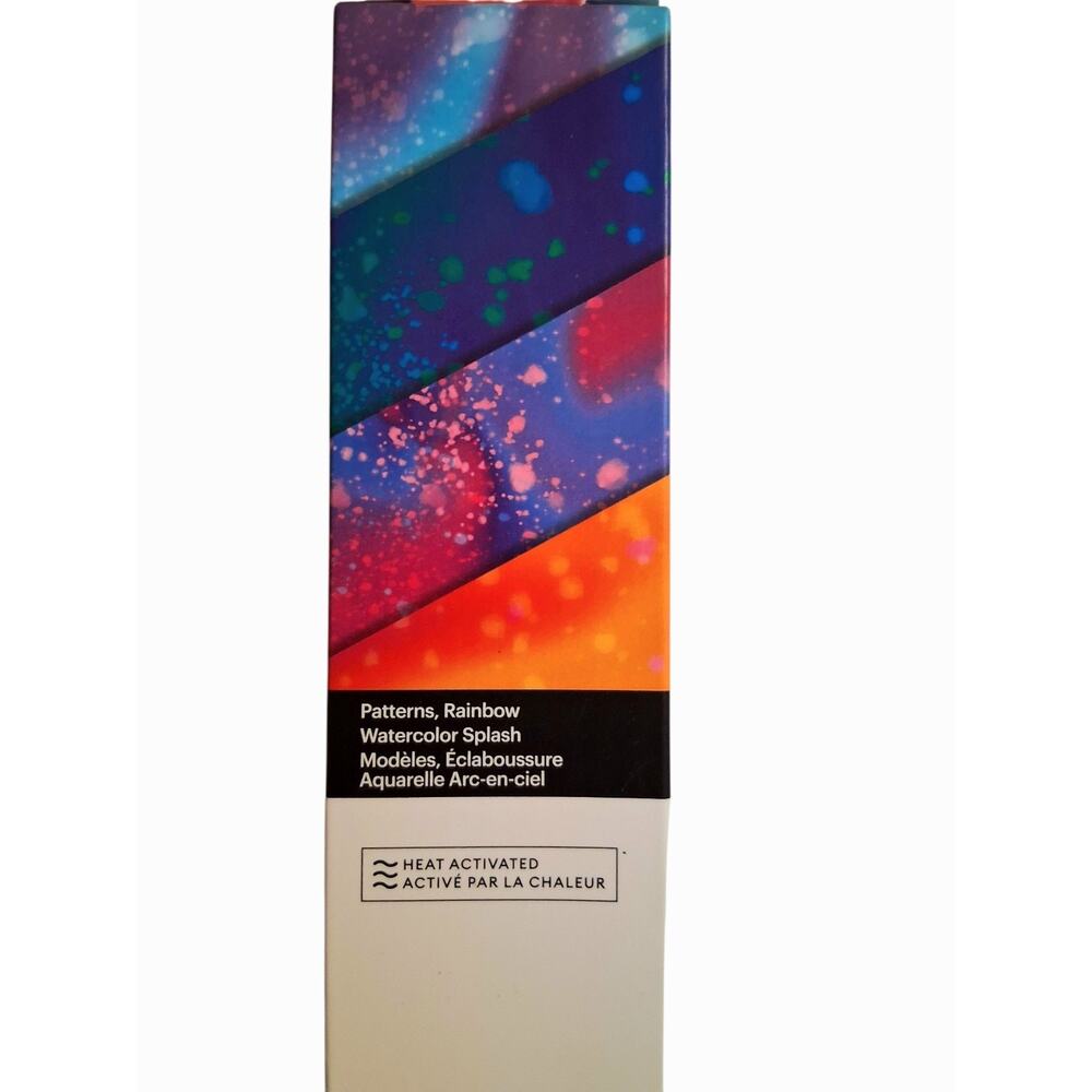 Cricut Infusible Ink Transfer Sheet Patterns Watercolor Splash